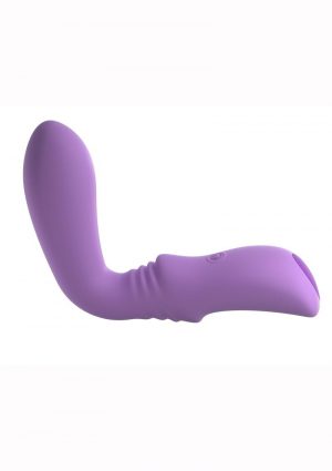 Fantasy For Her Flexible Please Her Silicone Rechargeable Waterproof Purple