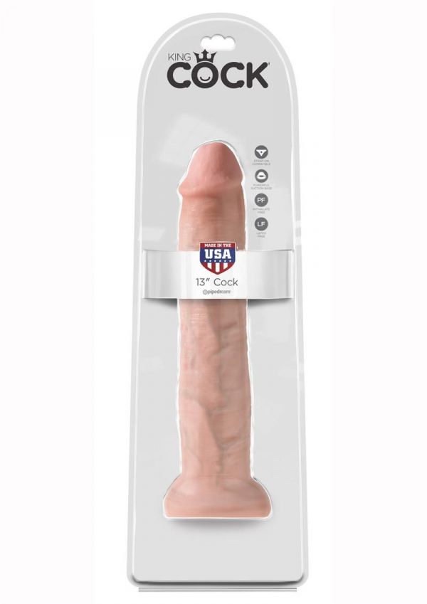 King Cock Realistic Dildo Flesh 13 Inch