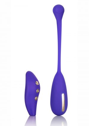 Impulse Intimate E-Stimulator Remote Kegel Exerciser Silicone Rechargeable Waterproof Purple