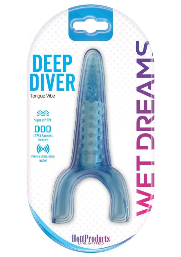 Wet Dreams Deep Diver Tongue Vibe Blue