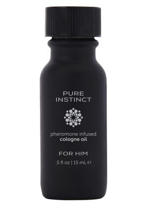 Pure Instinct Pheromone Infused Cologne For Him .5 Ounce Bottle