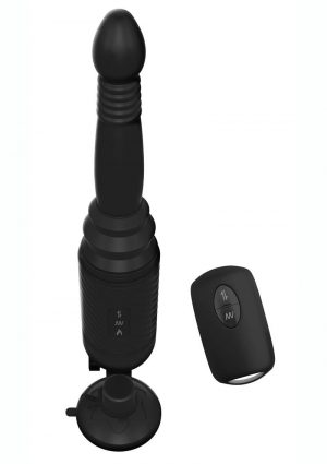 Anal Fantasy Elite Collection Vibrating Ass Thruster Silicone Rechargeable Black