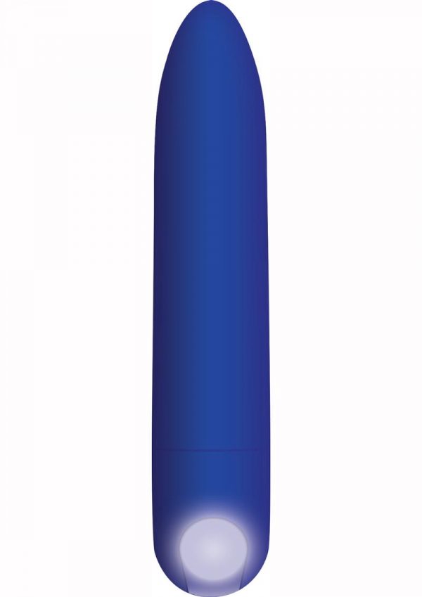 All Mighty Rechargeable Bullet Rechargeable Waterproof Blue