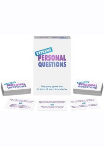 Extreme Personal Questions Party Game