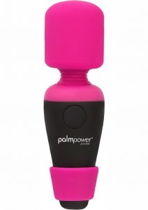 Palmpower Pocket Massager Silicone USB Rechargeable Water Resistant Pink 3.5 Inches