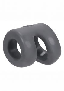 Hunkyjunk Connect Silicone Blend Ball Tugger Cock Ring Stone