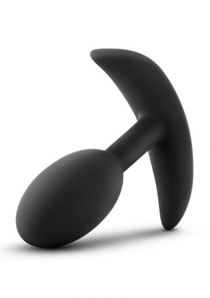 Luxe Wearable Vibra Slim Plug Silicone Small - Black