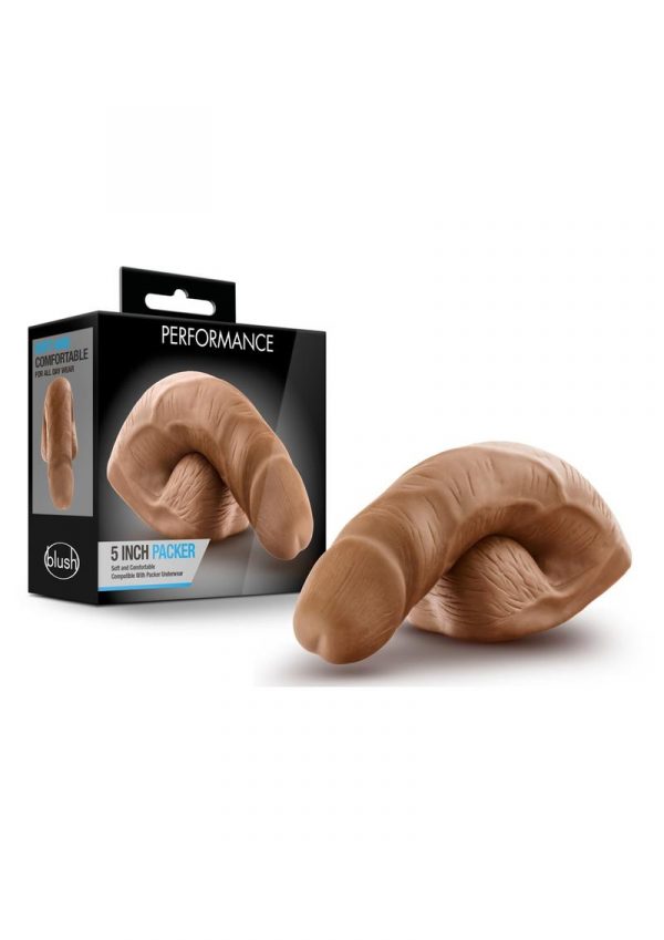 Performance Packer Realistic Dildo 5in - Caramel