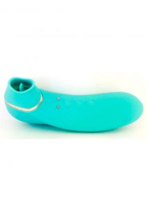 Trinitii Suction Tongue Vibrator Rechargeable Multi Speed Electric Blue