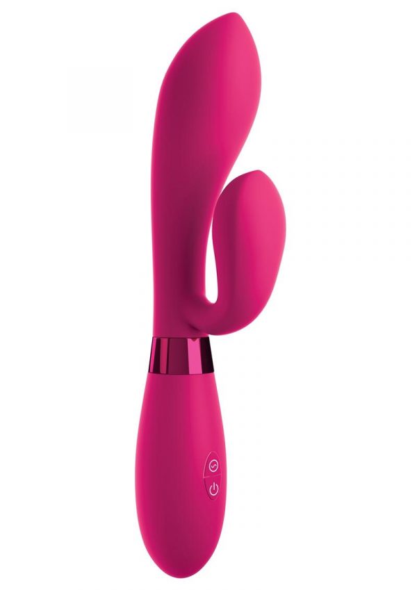 OMG Rabbits Mood Silicone Multi Speed Waterproof Vibrator Pink