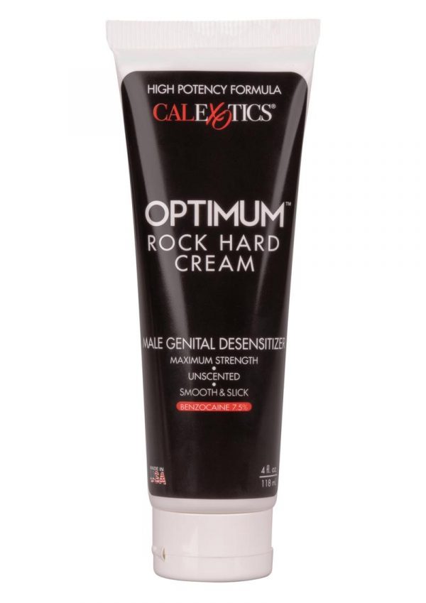 Optimum Rock Hard Desensitizing Cream Bulk Tube 4 Ounces