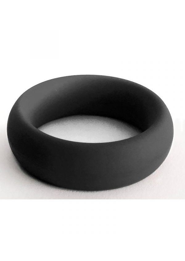 Bone Yard Meat Rack Beef Up Bulge Ring Silicone Cock Ring Black