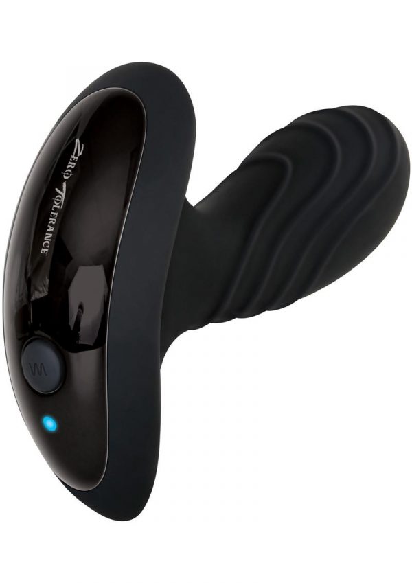 Zero Tolerance The Gentleman USB Rechargeable Prostate Massager Waterproof Black 4.73 Inches