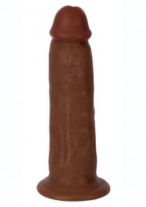 Jock Realistic Dildo 7in - Chocolate