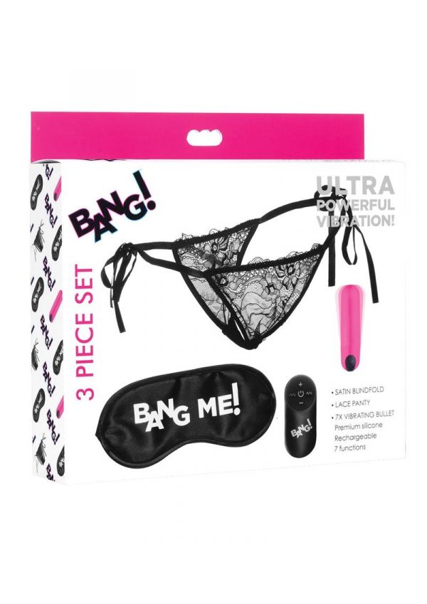 Bang! Power Panty Kit (Set of 3) - Pink