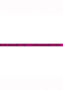 Bachelorette Party Tape - Pink/Black