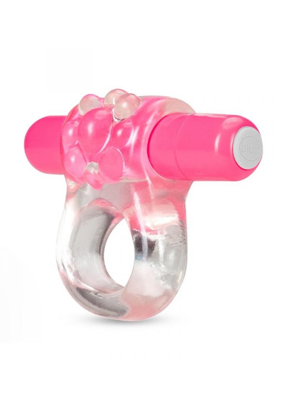 Play With Me Teaser Vibrating Cock Ring - Pink