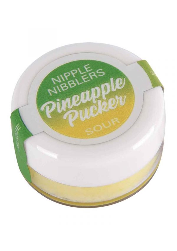 Nipple Nibblers Sour Tingle Balm Pineapple Pucker 3 gm. 1 pc.