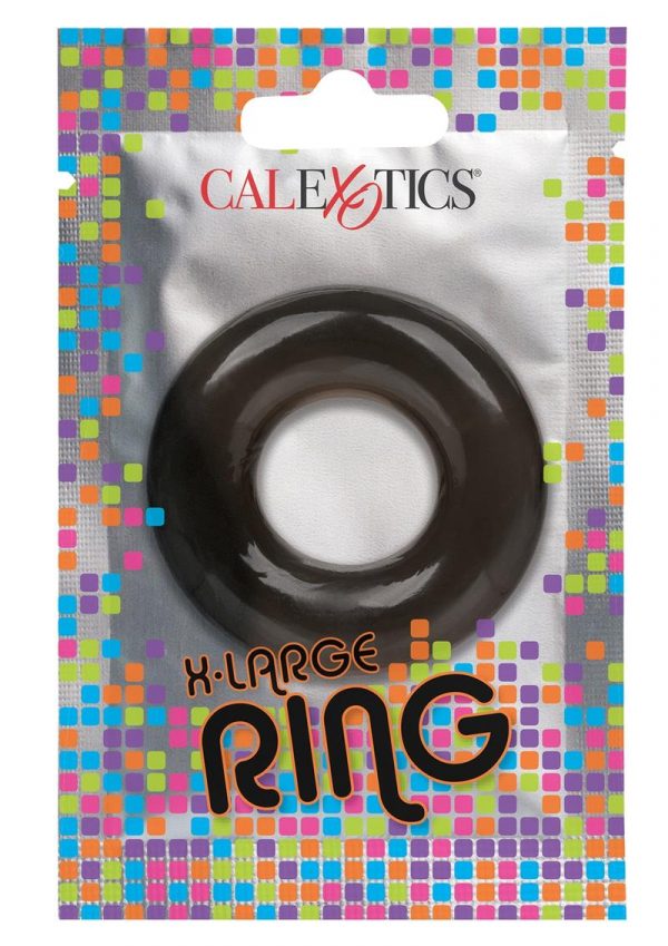 Foil Pack XL Cock Ring - Smoke