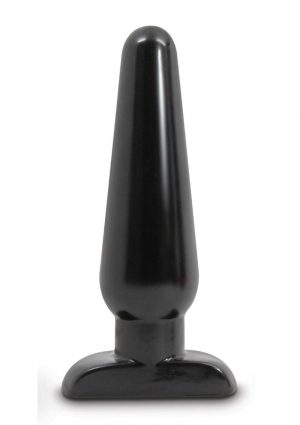 Anal Adventures Basic Anal Plug - Large - Black