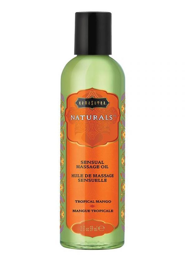 Naturals Massage Oil 2oz - Tropical Mango