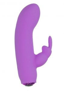 PowerBullet Alice`s Bunny Silicone Rechargeable Rabbit - Purple