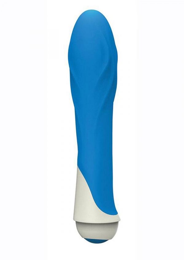 Gossip Charlie 7 Function Silicone Vibrator - Blue