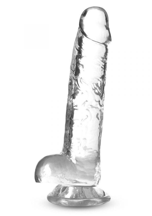 Naturally Yours Crystalline Dildo 7in - Diamond