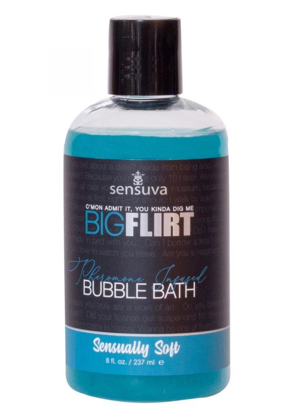 Big Flirt Pheromone Bubble Bath 8oz - Sensually Soft