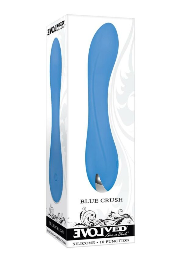 Blue Crush Rechargeable Silicone Vibrator