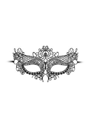 Ouch! Lace Eye-Mask Queen - Black