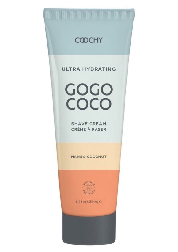 Coochy Ultra Hydrating Gogo Coco Shave Cream Mango Coconut 8.5oz.