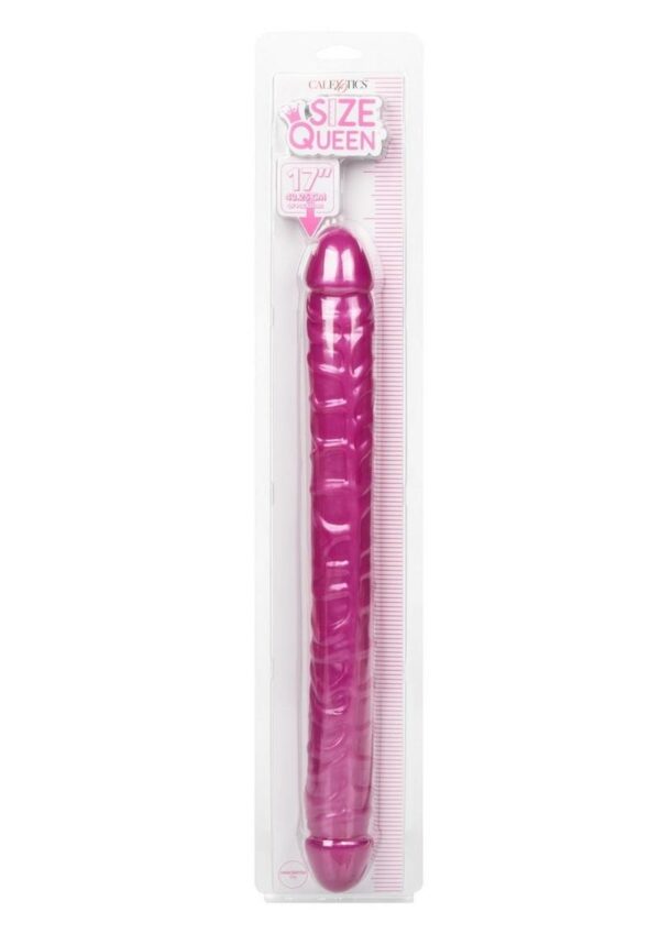 Size Queen Dildo - 17in - Pink