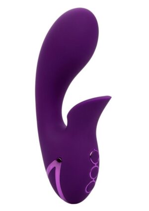 California Dreaming Huntington Beach Heartbreaker Rechargeable Silicone Stimulator - Purple