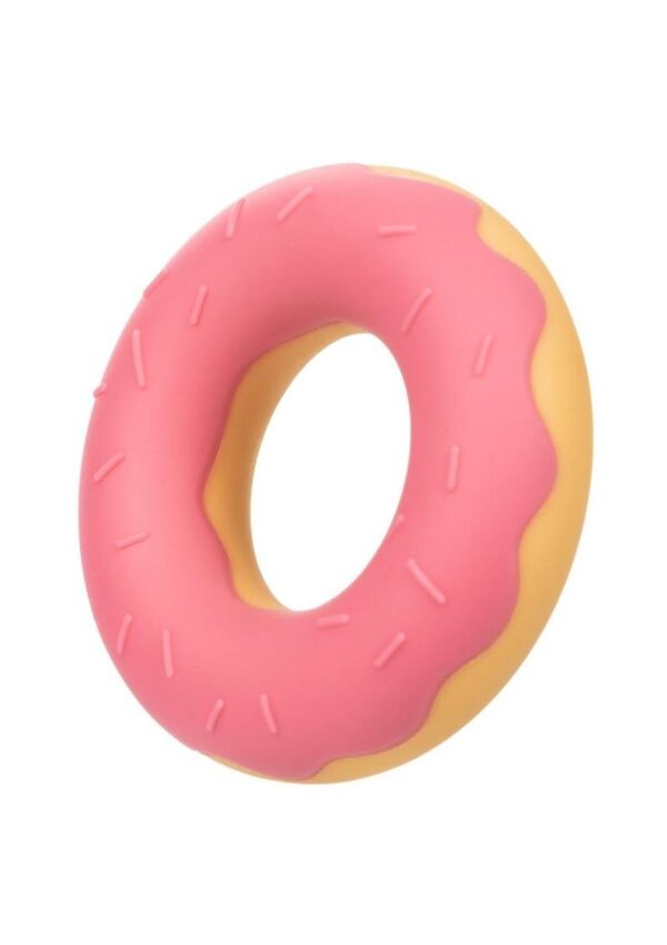 Naughty Bits Dickin` Donuts Silicone Donut Cock Ring - Pink