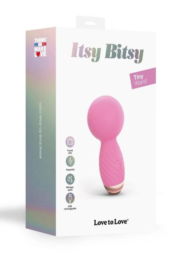 Itsy Bitsy Rechargeable Silicone Bullet - Pink Passion