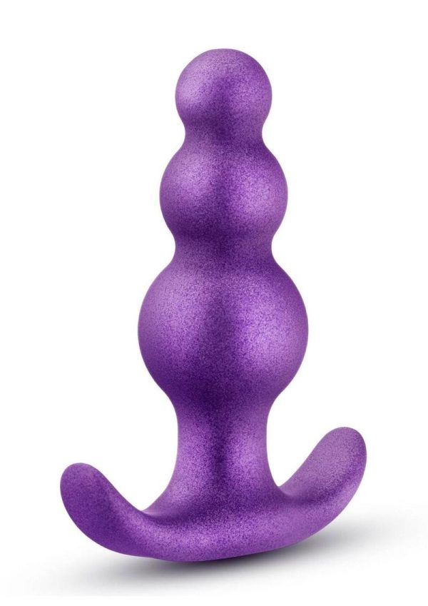 Anal Adventures Matrix Supernova Plug Silicone Anal Plug - Galatic Purple