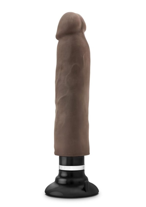 Au Naturel Sensa Feel Magnum Vibrating Dildo 11in - Chocolate