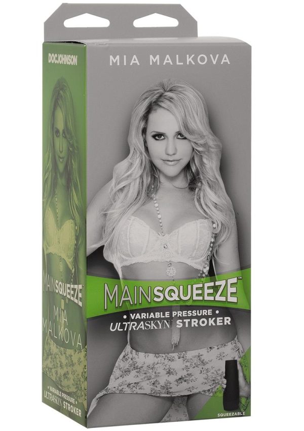 Main Squeeze Mia Malkova Ultraskyn Masturbator - Pussy - Vanilla