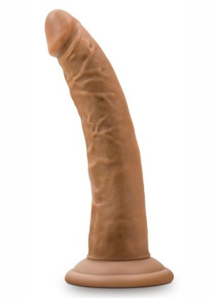 Dr. Skin Dildo with Suction Cup 7in - Caramel