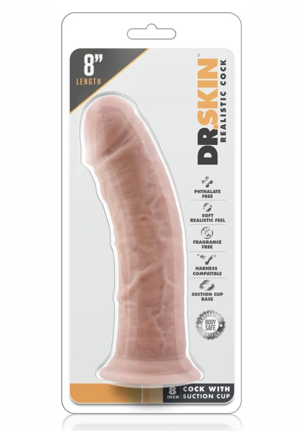 Dr. Skin Dildo 8in - Vanilla