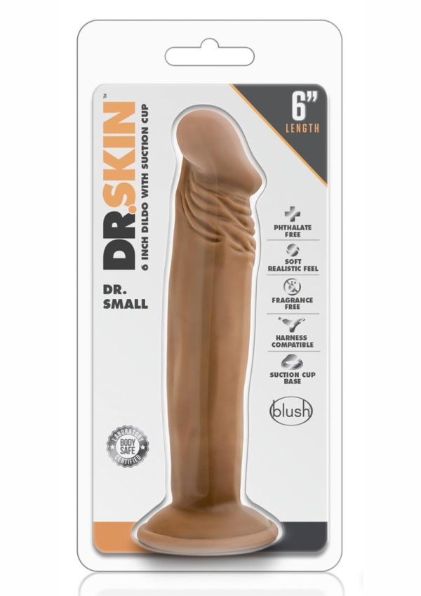 Dr. Skin Dr. Small Dildo 6in - Caramel