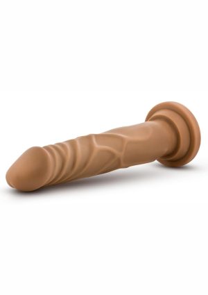 Dr. Skin Realistic Cock Basic 7.5 Dildo 7.5in - Caramel