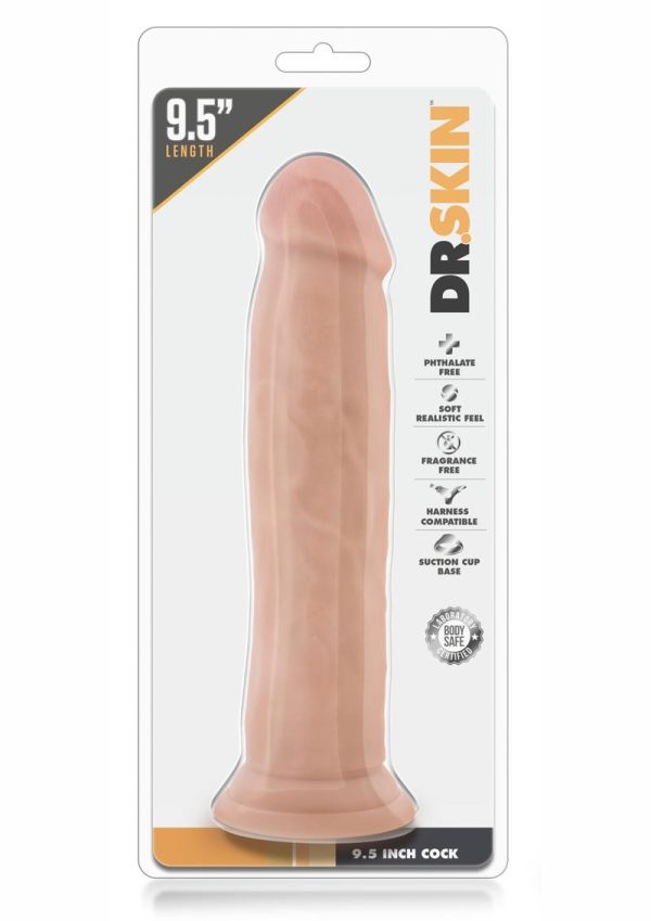 Dr. Skin Dildo 9.5in - Vanilla