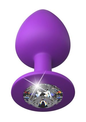 Fantasy For Her Her Little Gem Large Plug Anal Play Silicone Waterproof Purple