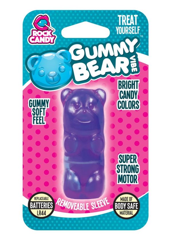 Gummy Bear Bullet Vibrator - Purple