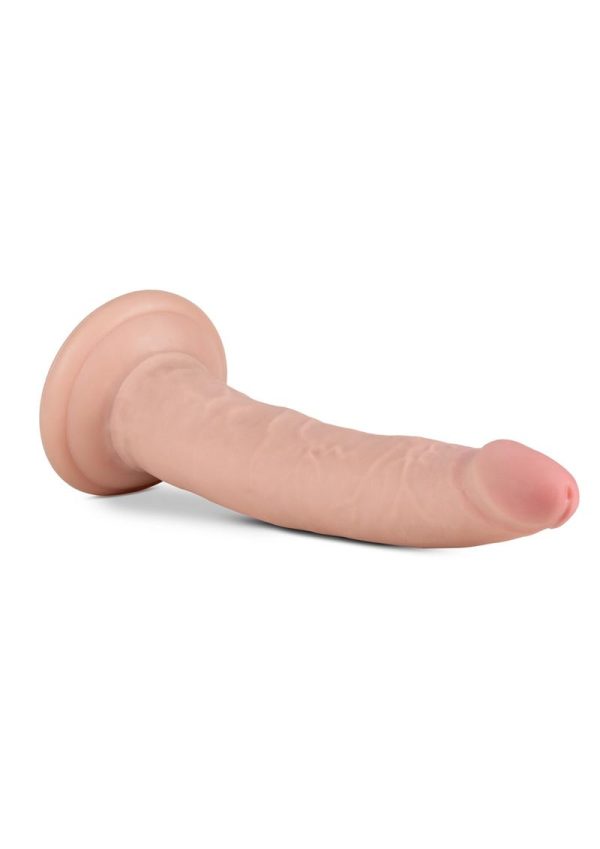 Au Naturel Jack Dildo with Suction Cup 7in - Vanilla