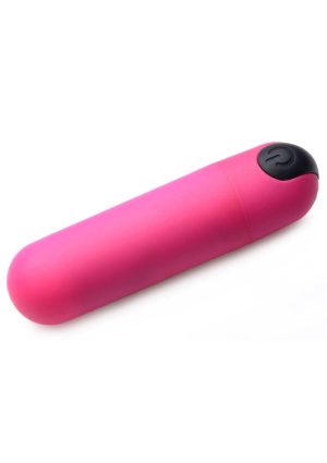 Bang! Vibrating Bullet with Remote Control - Pink