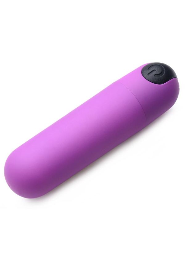 Bang! Vibrating Bullet with Remote Control - Purple