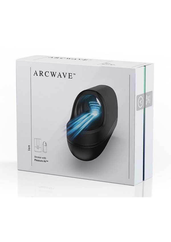 Arcwave Ion Rechargeable Silicone Pleasure Air Stroker - Black